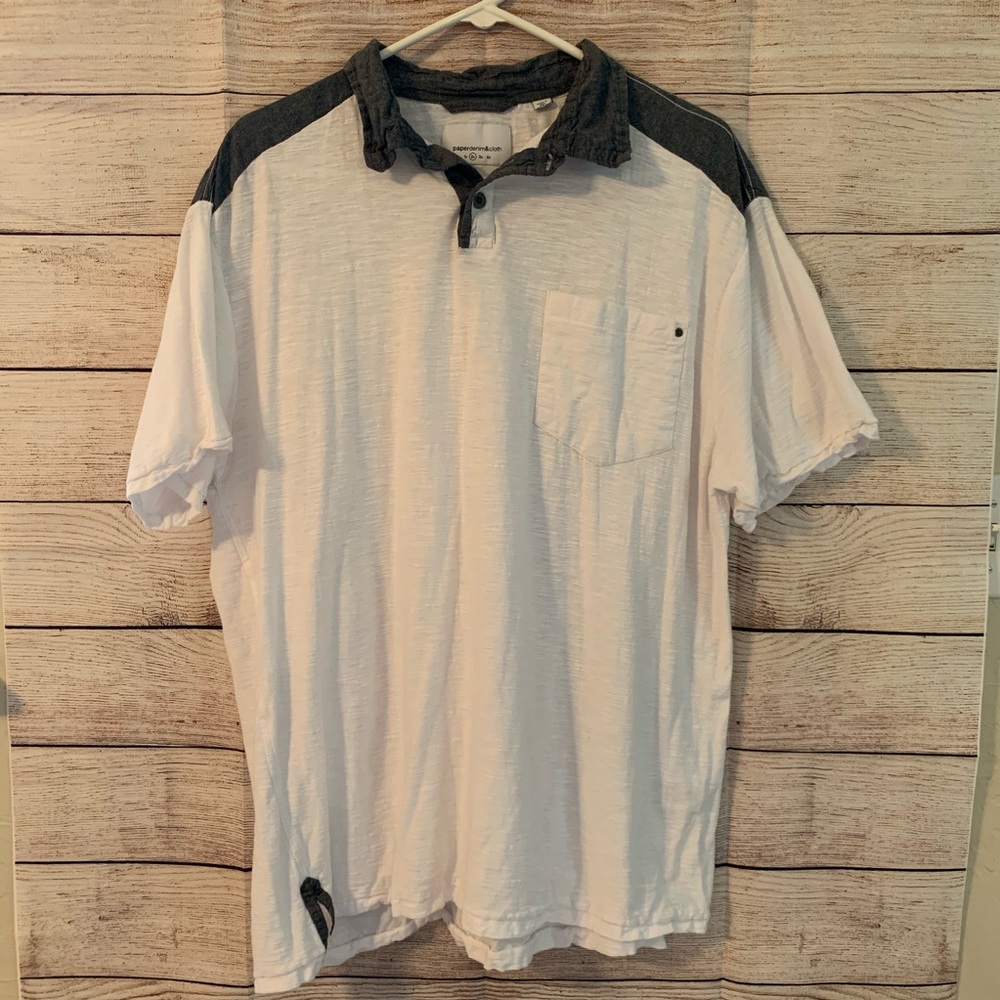 Paper Denim & Cloth Men’s Dress Collard shirt